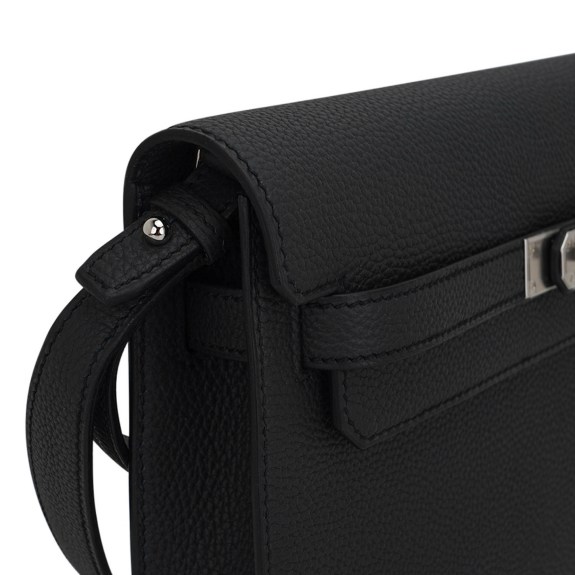 hermes-kelly-depeches-25-black-b (3) Hermès Kelly Depeches 25 Pouch Bag Black Galop D’Hermes Leather with Palladium Hardware