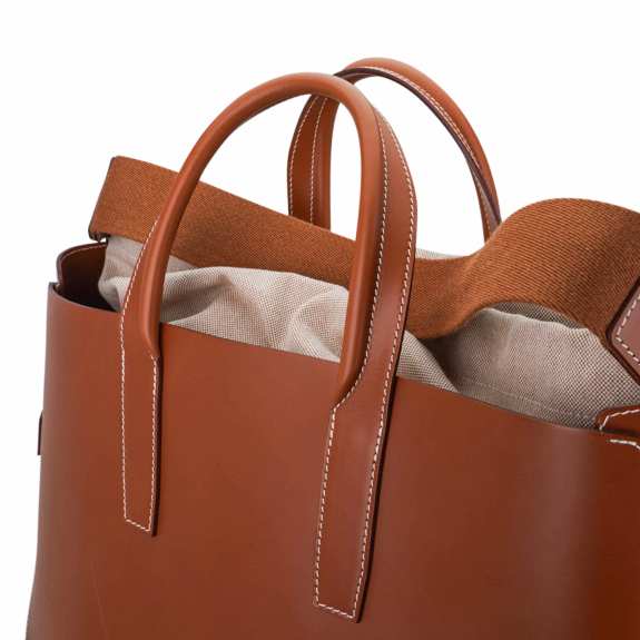 hermes-limited-edition-tote-two (12) Hermes Limited Edition Cristobal Cabacity 45 Tote Fauve Vache Hunter Leather Removeable Toile Bag with Palladium Hardware