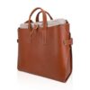 hermes-limited-edition-tote-two (3) Hermes Limited Edition Cristobal Cabacity 45 Tote Fauve Vache Hunter Leather Removeable Toile Bag with Palladium Hardware