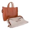 hermes-limited-edition-tote-two (4) Hermes Limited Edition Cristobal Cabacity 45 Tote Fauve Vache Hunter Leather Removeable Toile Bag with Palladium Hardware