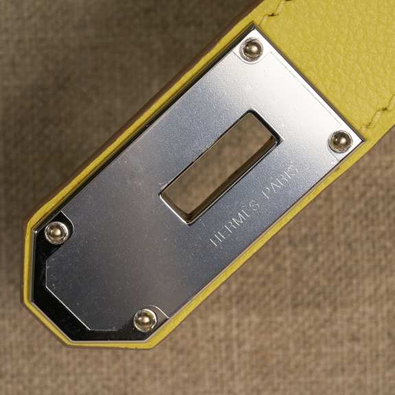 new-hermes-hac-50-lime-canvas-to Hermes HAC Birkin 50 Bag Lime Evercolor & Ficelle Toile with Palladium Hardware