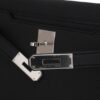 new-hermes-kelly-depeches-25-bla Hermès Kelly Depeches 25 Pouch Bag Black Galop D’Hermes Leather with Palladium Hardware