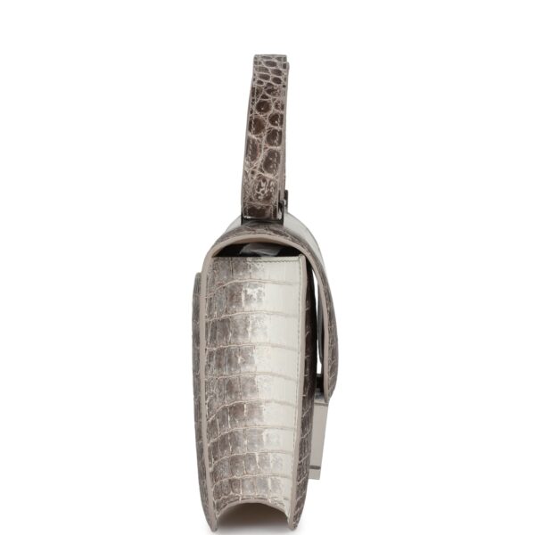 H-C-240419-1-04 Hermès Constance 1-24 Himalaya Matte Niloticus Crocodile Palladium Hardware