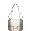 H-C-240419-1-07 Hermès Constance 1-24 Himalaya Matte Niloticus Crocodile Palladium Hardware